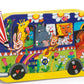 Puzzle L’autobus arcobaleno Djeco