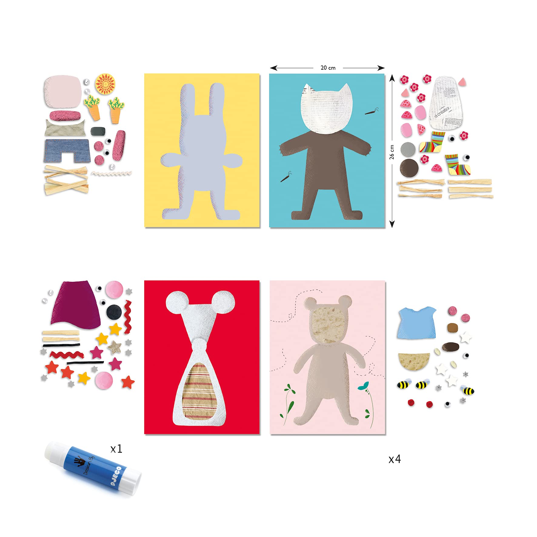 Collage per i piccoli Djeco