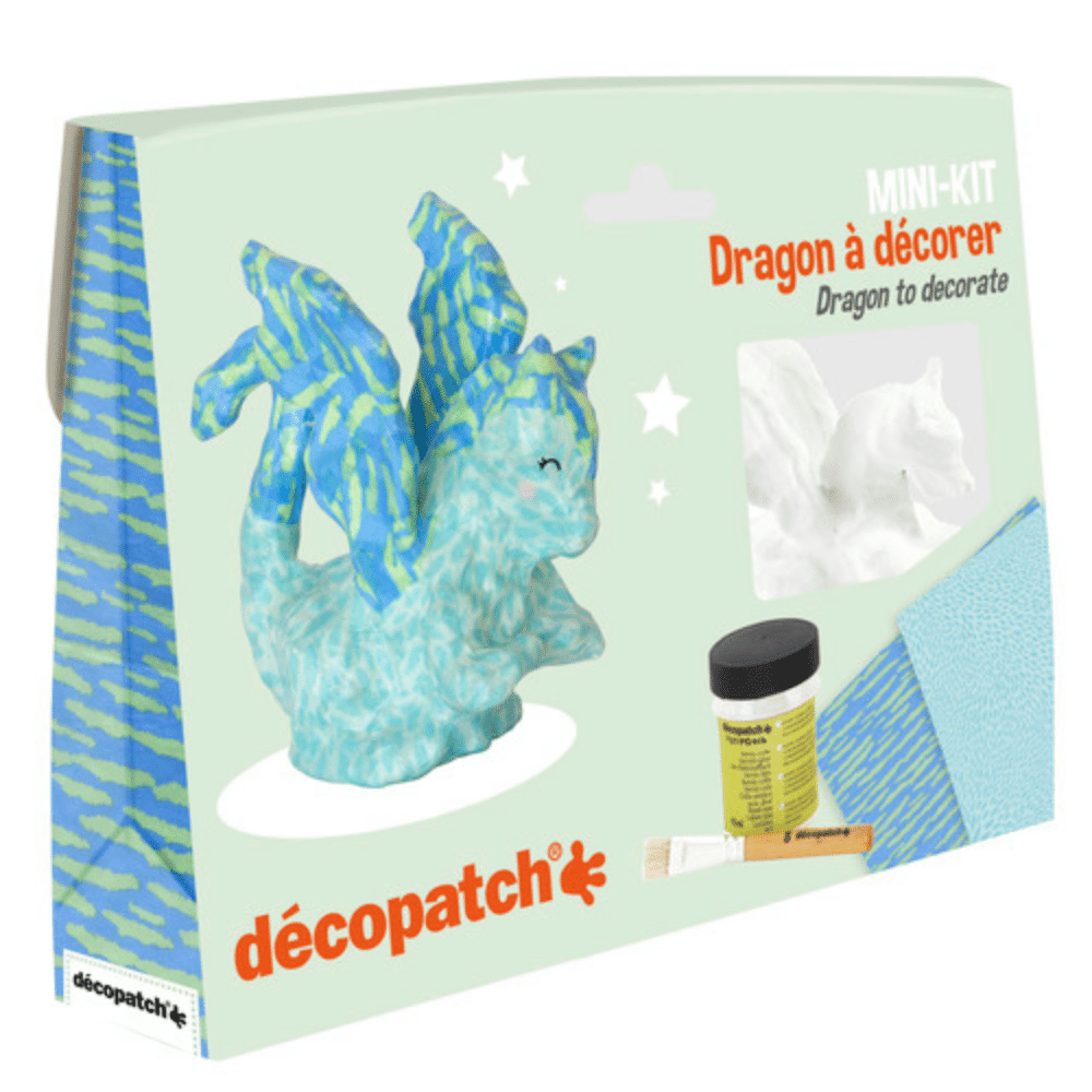 Mini kit decoupage - Drago
