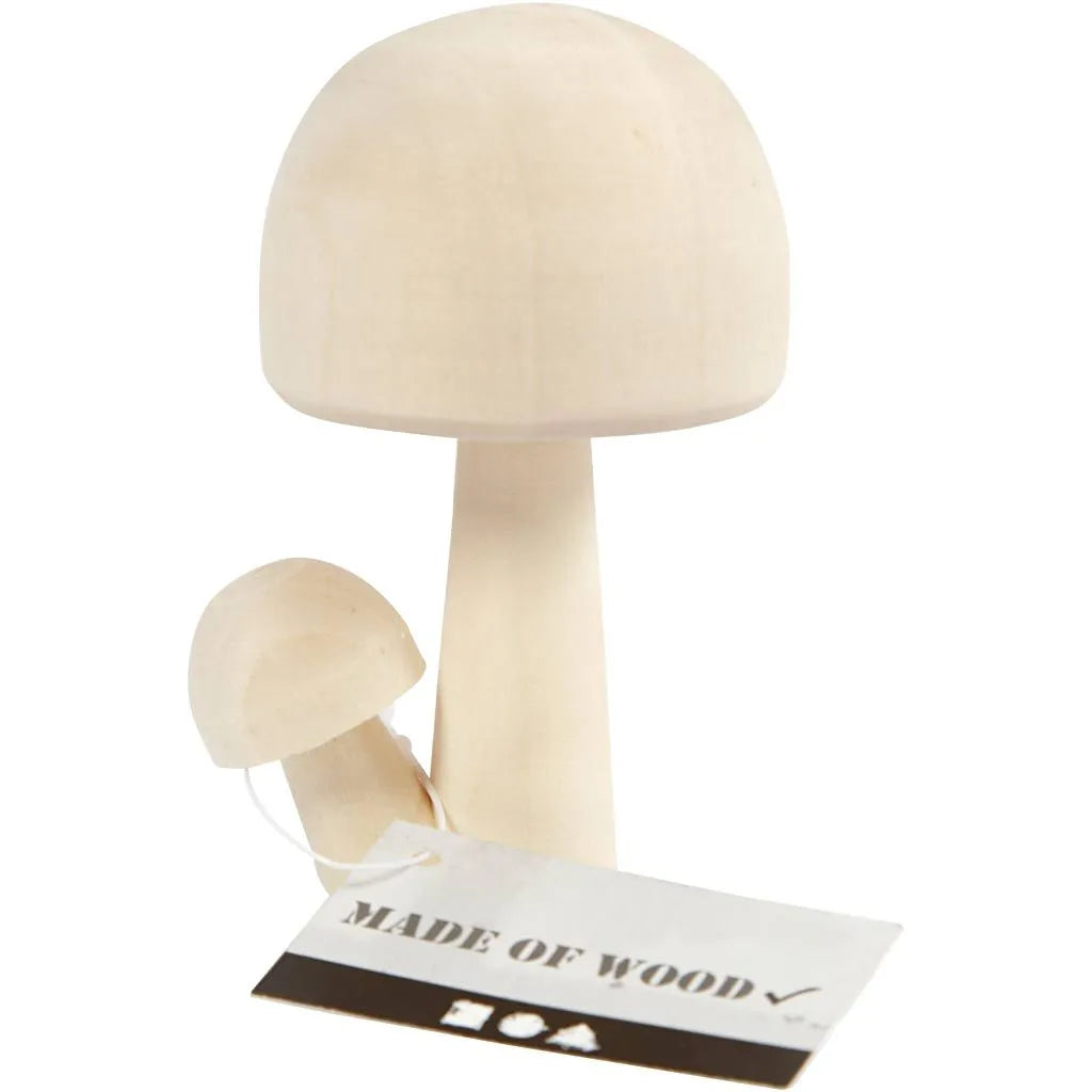 Funghi in legno per Elfo Creativ Company