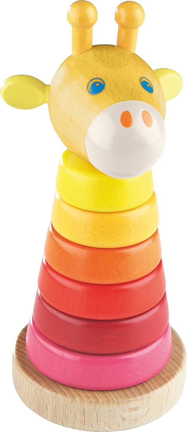 Gioco da impilare Giraffa Haba