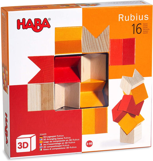 Gioco di composizione 3D Rubius Haba