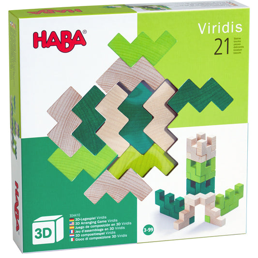 Gioco di composizione 3D Viridis Haba