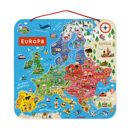 Mappa magnetica dell’Europa