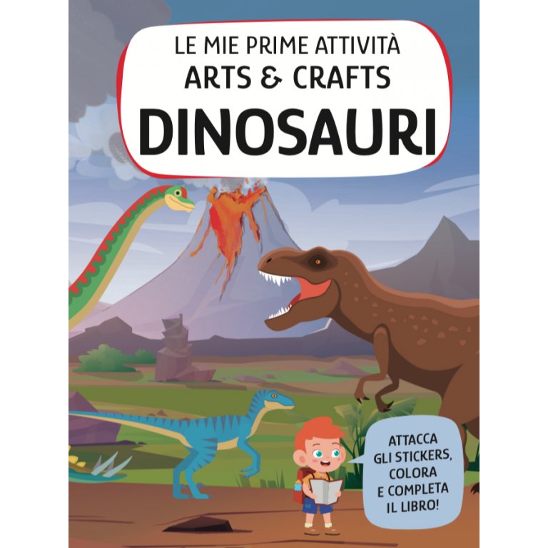 Le mie prime attività arts & crafts I Dinosauri Sassi Junior