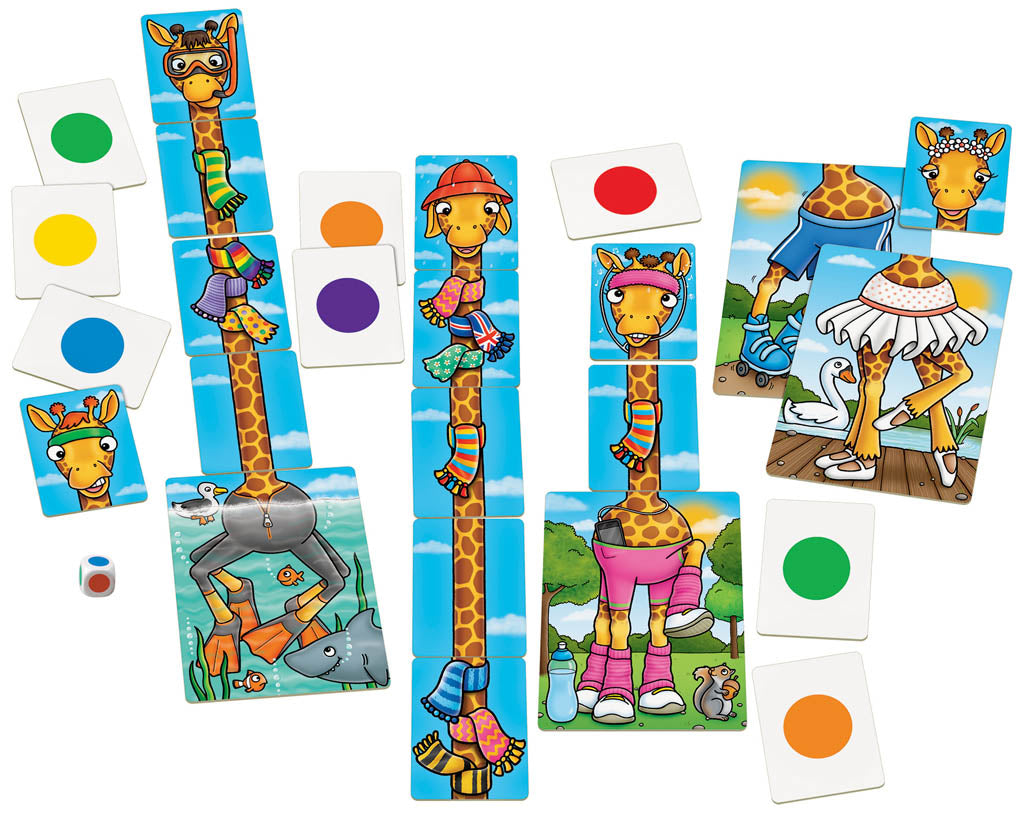 Giraffe con le sciarpe