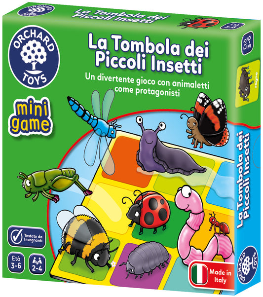 La tombola dei piccoli insetti