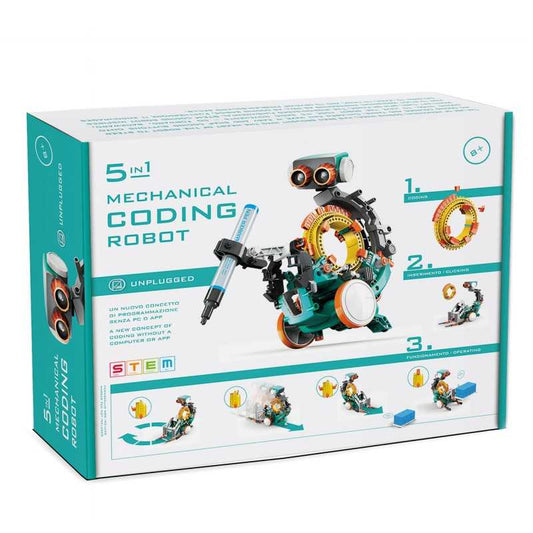 5 in 1 Mechanical coding robot