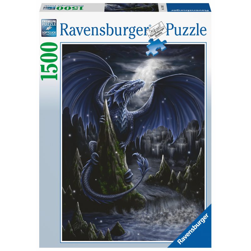 Puzzle L’oscuro drago Blu Ravensburger