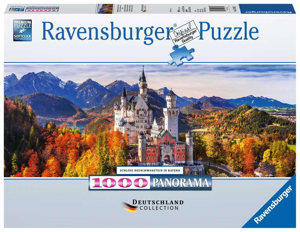 Puzzle Deutschland Collection - Castello di Neuschwanstein in Baviera