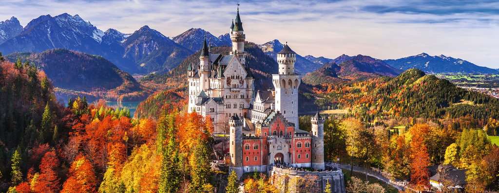 Puzzle Deutschland Collection - Castello di Neuschwanstein in Baviera