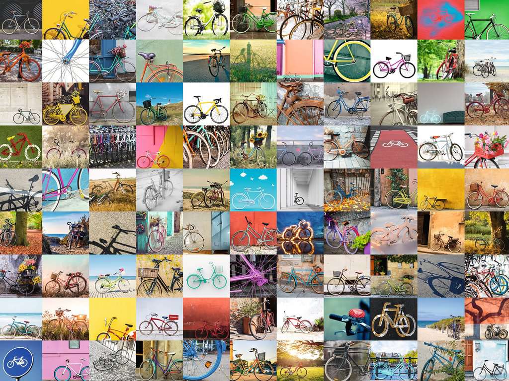 Puzzle 99 biciclette e altro… Ravensburger
