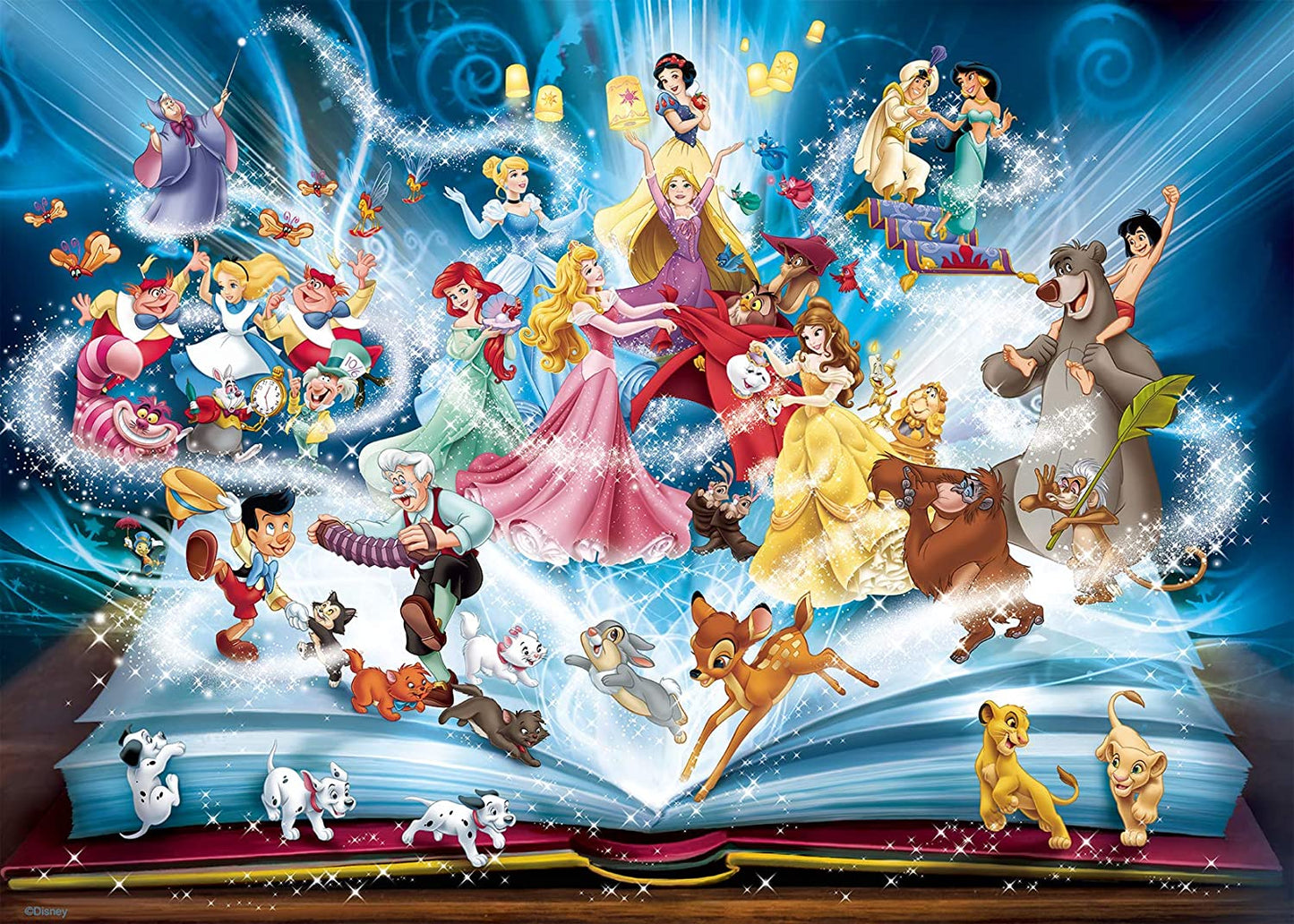 Puzzle Il magico libro delle fiabe Disney