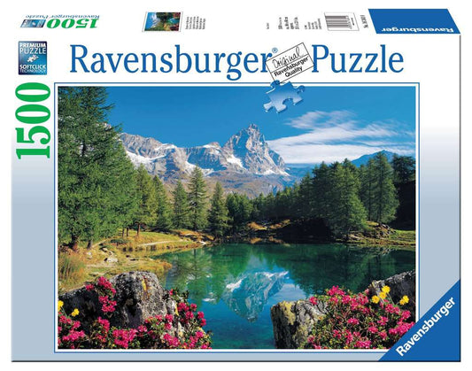 Puzzle Lago alpino con Cervino Ravensburger