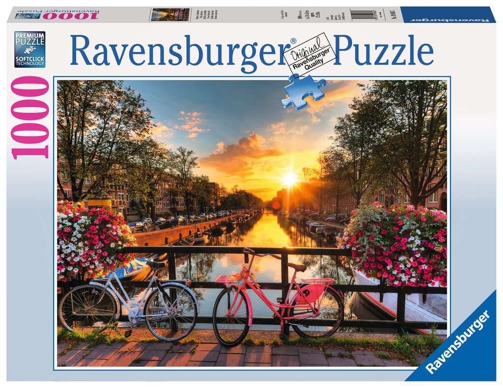 Puzzle Biciclette ad Amsterdam Ravensburger