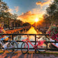 Puzzle Biciclette ad Amsterdam Ravensburger