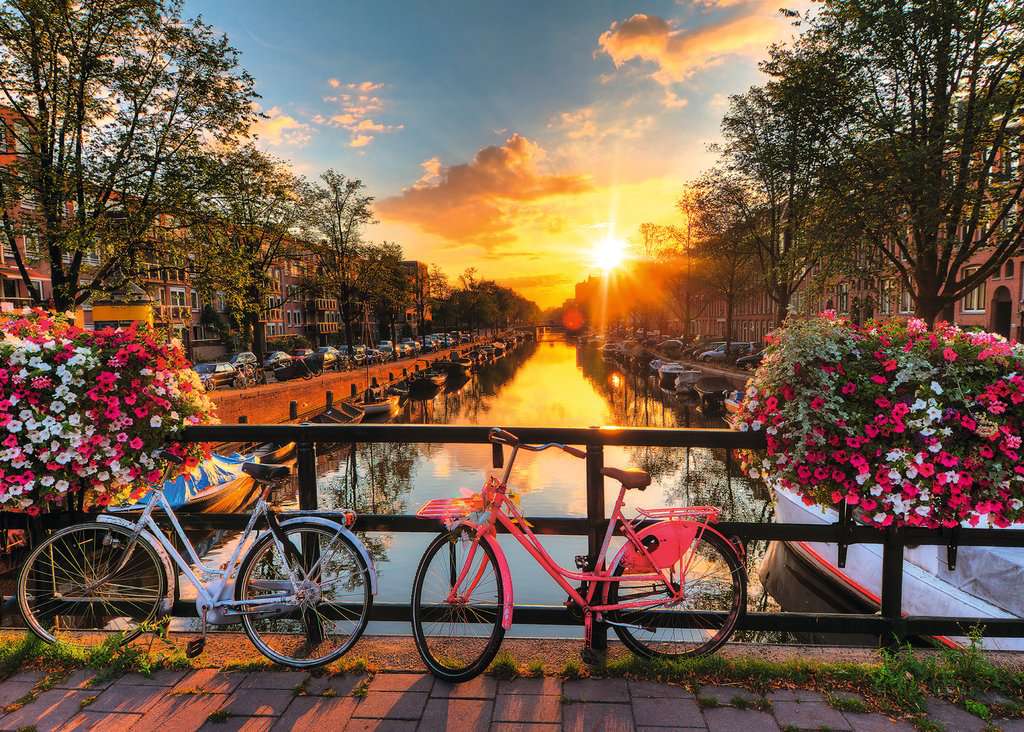 Puzzle Biciclette ad Amsterdam Ravensburger