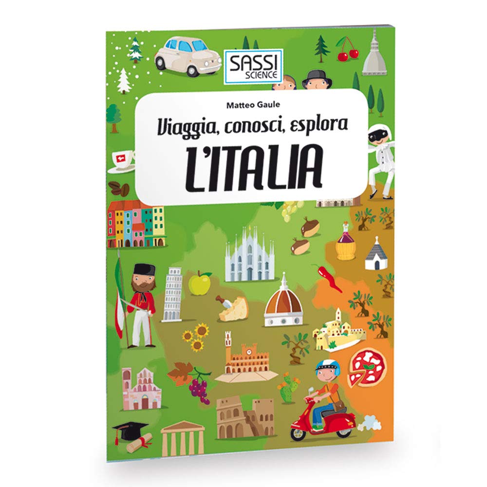 Puzzle Viaggia, conosci, esplora L’Italia con libro