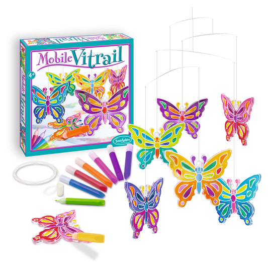 Mobile Vitrail - Farfalle