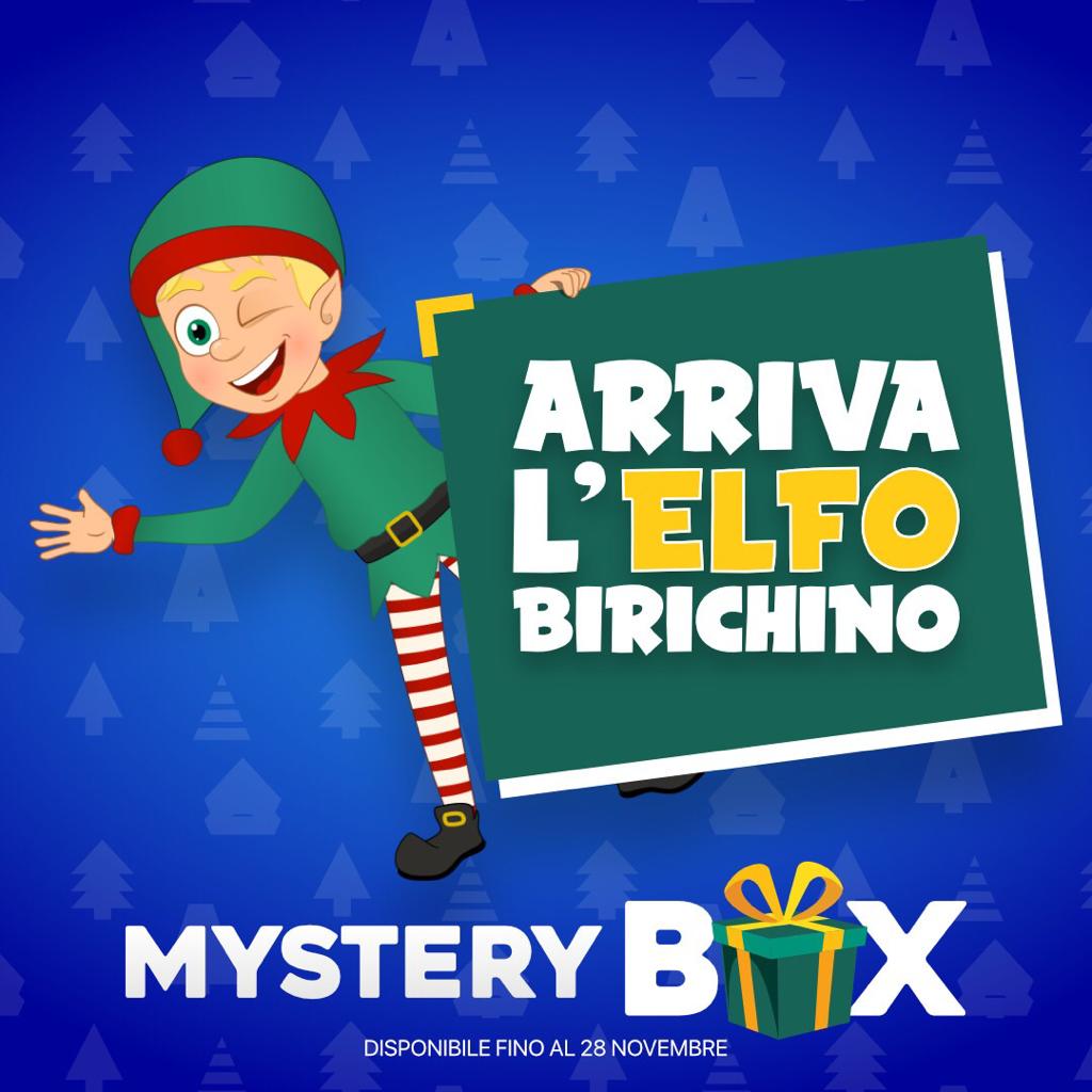 Arriva l'Elfo Birichino - Mystery box