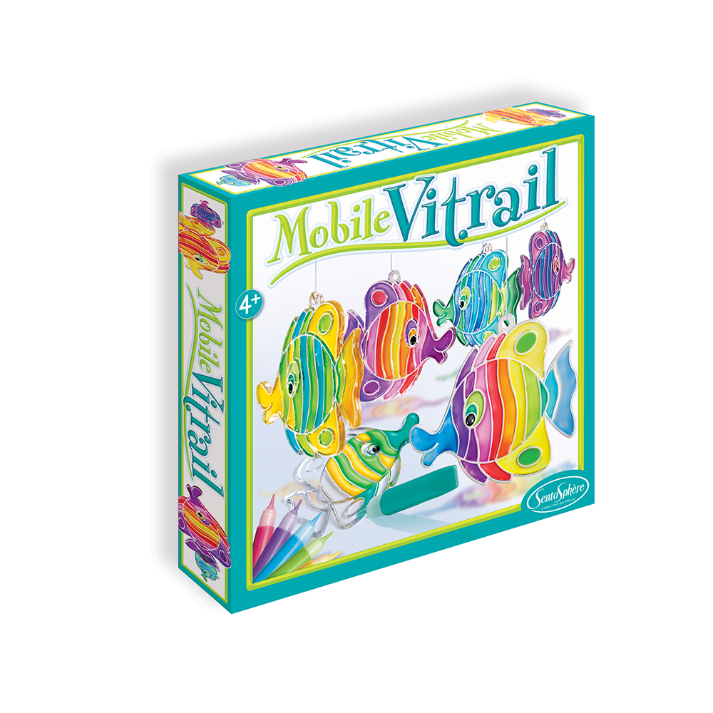 Mobile Vitrail - Pesci