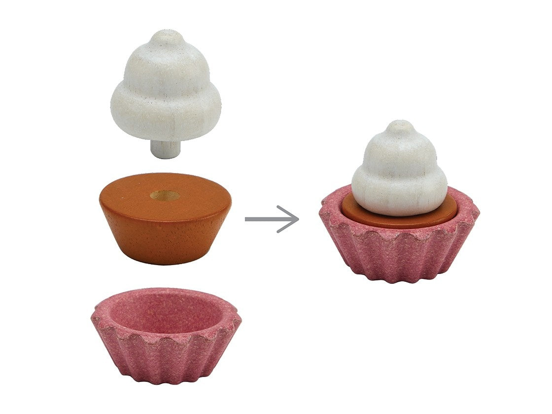 Set cupcake Plan Toys